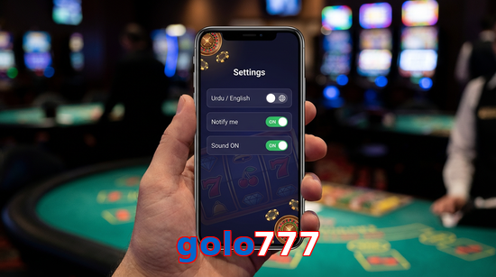Game list for Golo777 app section